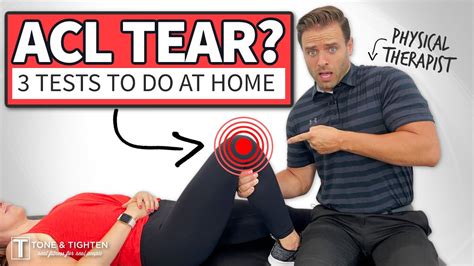 self test acl tear|acl tear test at home.